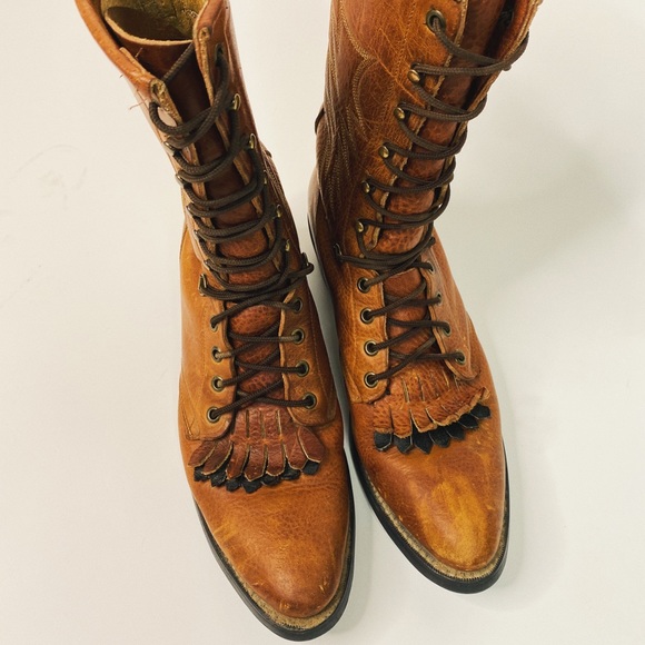 1970’S JUSTIN BOLT ROPER BOOT - Picture 6 of 8